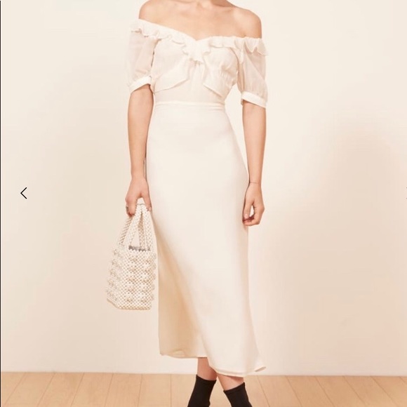 reformation inez dress